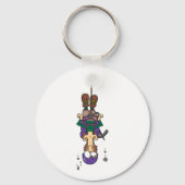 Man van een helling sleutelhanger (Achterkant)