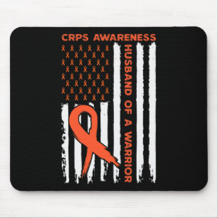 Man van een krijger CRPS Awareness Month Sinaasapp Muismat