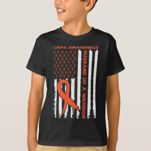 Man van een krijger CRPS Awareness Month Sinaasapp T-shirt