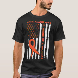 Man van een krijger CRPS Awareness Month Sinaasapp T-shirt