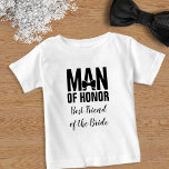 Man van Eer Beste Vriend van de Bruid<br><div class="desc">Perfect aanzoek cadeau voor de beste vriend van de bruid,  het Man van Eer</div>