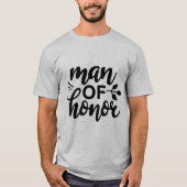 Man van eredienst t-shirt (Voorkant)
