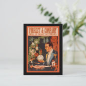 Man van forrest en bedrijf van vele mysteries briefkaart (Staand voorkant)