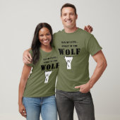 Man van geloof ...Geest van de wolf T-shirt (Unisex)