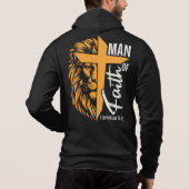 Man van geloof hoodie (Achterkant)
