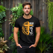 Man van Geloof mannen Christelijk T-shirt
