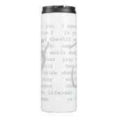 Man van Geloof Thermosbeker (Achterkant)