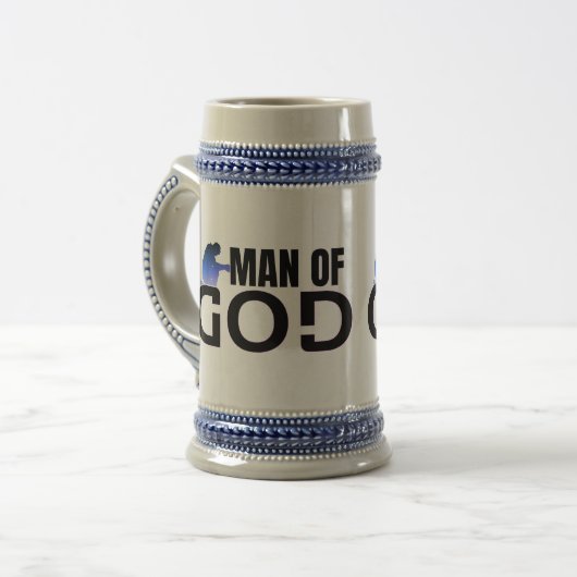 Man van God - Biddende Man Mok (Voorkant links)