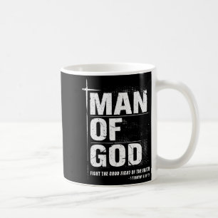 Man Van God Christelijke Vader Bijbelvers Timoteus Koffiemok