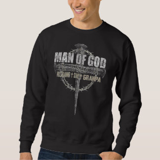 Man van God echtgenoot vader opa op rug Trui