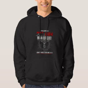 Man van God, geboren in juli 1984, alleen Kneel fo Hoodie