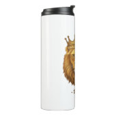 Man van God Lion Crown Design - Man, papa Thermosbeker (Gedraaid links)