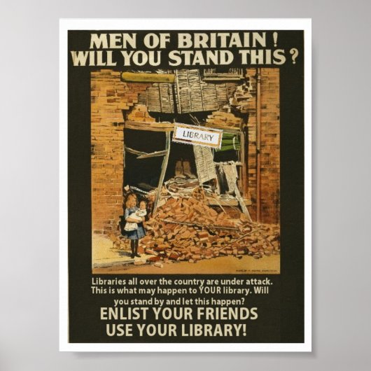 Man van het Britse poster (Voorkant)