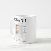 Man van het Jaar Foto Koffiemok (Voorkant links)