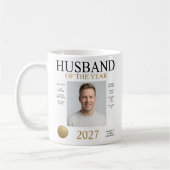 Man van het Jaar Foto Koffiemok (Links)