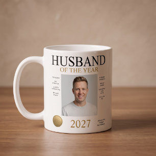 Man van het Jaar Foto Koffiemok