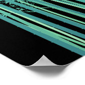 Man van het Japanse zwaard in het Bamboe Forest Sa Poster (Hoek)