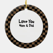 Man van het leger Persoonlijke Gift - Funny Gift V Keramisch Ornament (Achterkant)