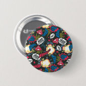 Man van het stalen Logo Ronde Button 5,7 Cm (Voorkant /achterkant)