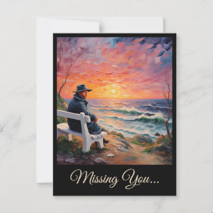 "MAN VAN HET ZEE" BRIEFKAART
