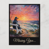 "MAN VAN HET ZEE" BRIEFKAART (Voorkant)