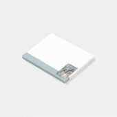 Man van honkbal met honkbalschoen post-it® notes (Schuin)