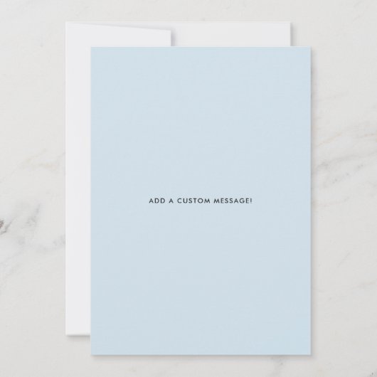 Man van Honor | Aangepaste bruiloft in Script-stij Kaart (Achterkant)