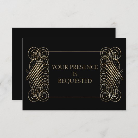 Man van Honor Groom's Voorstel Note Kaart (Voorkant / Achterkant)