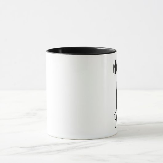 Man van Honor Rainbow Stropdas Tuxedo Wedding Mok (Midden)