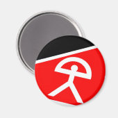 Man van Indalo uit de regio Almería in Spanje Magneet (Voorkant / Achterkant)