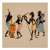 Man van Kenia Poster (Voorkant)