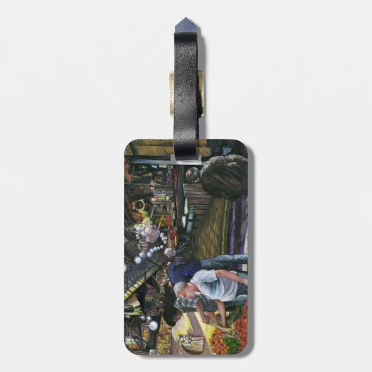 Man van Koophandel, Jeruzalem Bagagelabel (Achterkant verticaal)