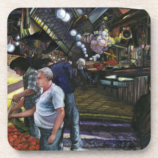 Man van Koophandel, Jeruzalem Bier Onderzetter (Voorkant)