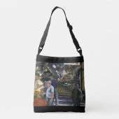 Man van Koophandel, Jeruzalem Crossbody Tas (Achterkant)