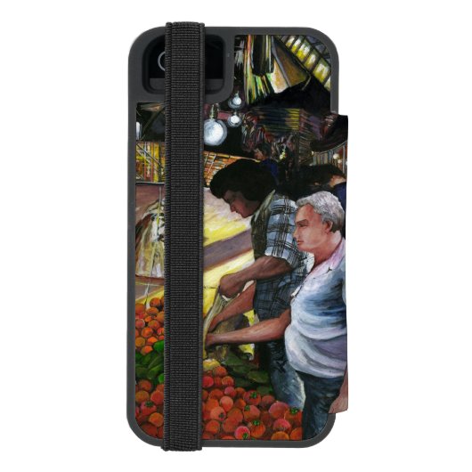 Man van Koophandel, Jeruzalem Incipio iPhone Portemonnee Hoesje (Agenda Achterkant)