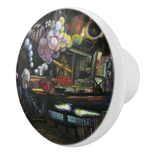 Man van Koophandel, Jeruzalem Keramische Knop (Rechts)