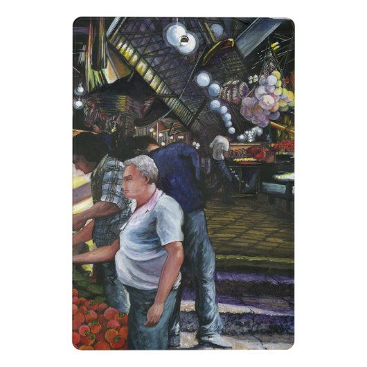 Man van Koophandel, Jeruzalem Mini Klembord (Achterkant)