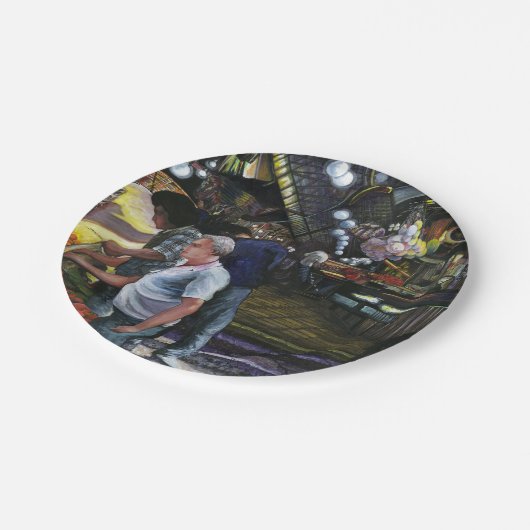 Man van Koophandel, Jeruzalem Papieren Bordje (Gekanteld)