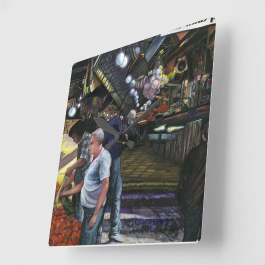 Man van Koophandel, Jeruzalem Vierkante Klok (Hoek)