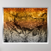 Man van Lascaux Poster (Voorkant)