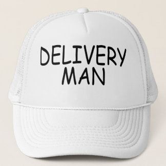 man van levering" trucker pet