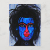 man van Mandril Briefkaart (Voorkant)