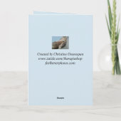 Man van mijn dromen van afgelopen dag kaart (Achterkant)