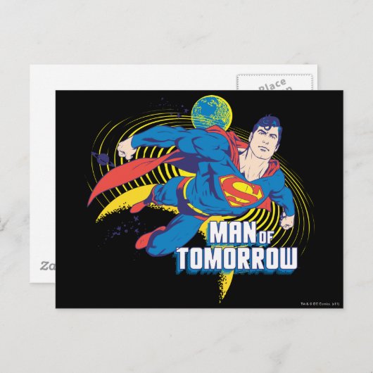 Man van Morgen Briefkaart (Voorkant / Achterkant)