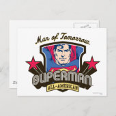 Man van morgen briefkaart (Voorkant / Achterkant)