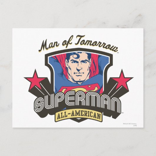 Man van morgen briefkaart (Voorkant)