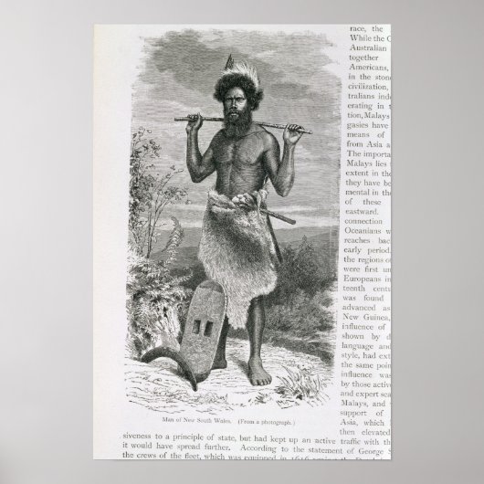 Man van New South Wales Poster (Voorkant)