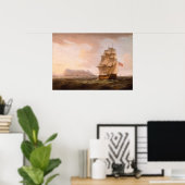 Man van oorlog voor Gibraltar Poster (Thuiskantoor)