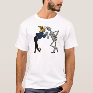 Man van pees en tin t-shirt