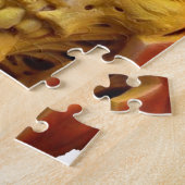 Man van pompoen legpuzzel (Zijkant)